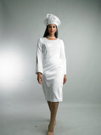Long Sleeve Mid-Length Dress