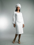 Long Sleeve Mid-Length Dress