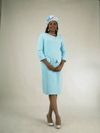 Long Sleeve Mid-Length Dress