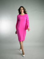 Long Sleeve Mid-Length Dress