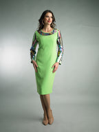 Long Sleeve Mid-Length Dress