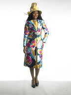 2-Piece Long Sleeve Mid-Length Dress
