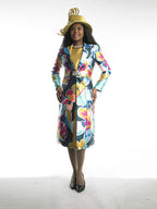 2-Piece Long Sleeve Mid-Length Dress
