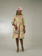 Long Sleeve Mid-Length Dress