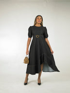 Short Sleeve Long Length Dress