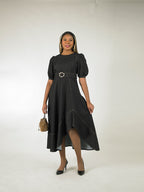 Short Sleeve Long Length Dress
