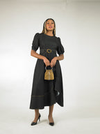Short Sleeve Long Length Dress