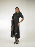 Short Sleeve Long Length Dress