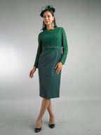 Long Sleeve Mid-Length Dress