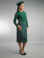 Long Sleeve Mid-Length Dress