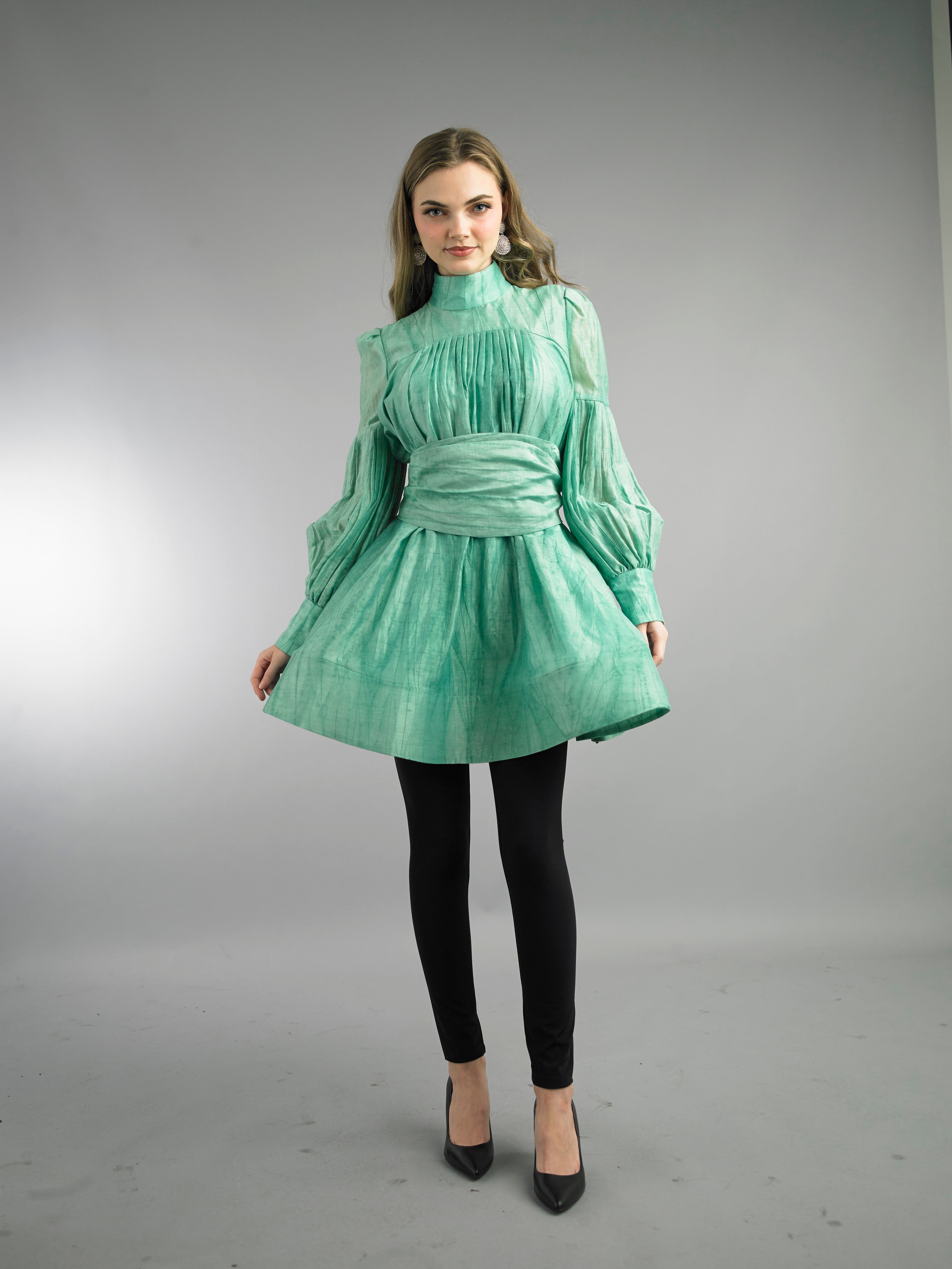 5083 - Long Sleeve Short Length Dress