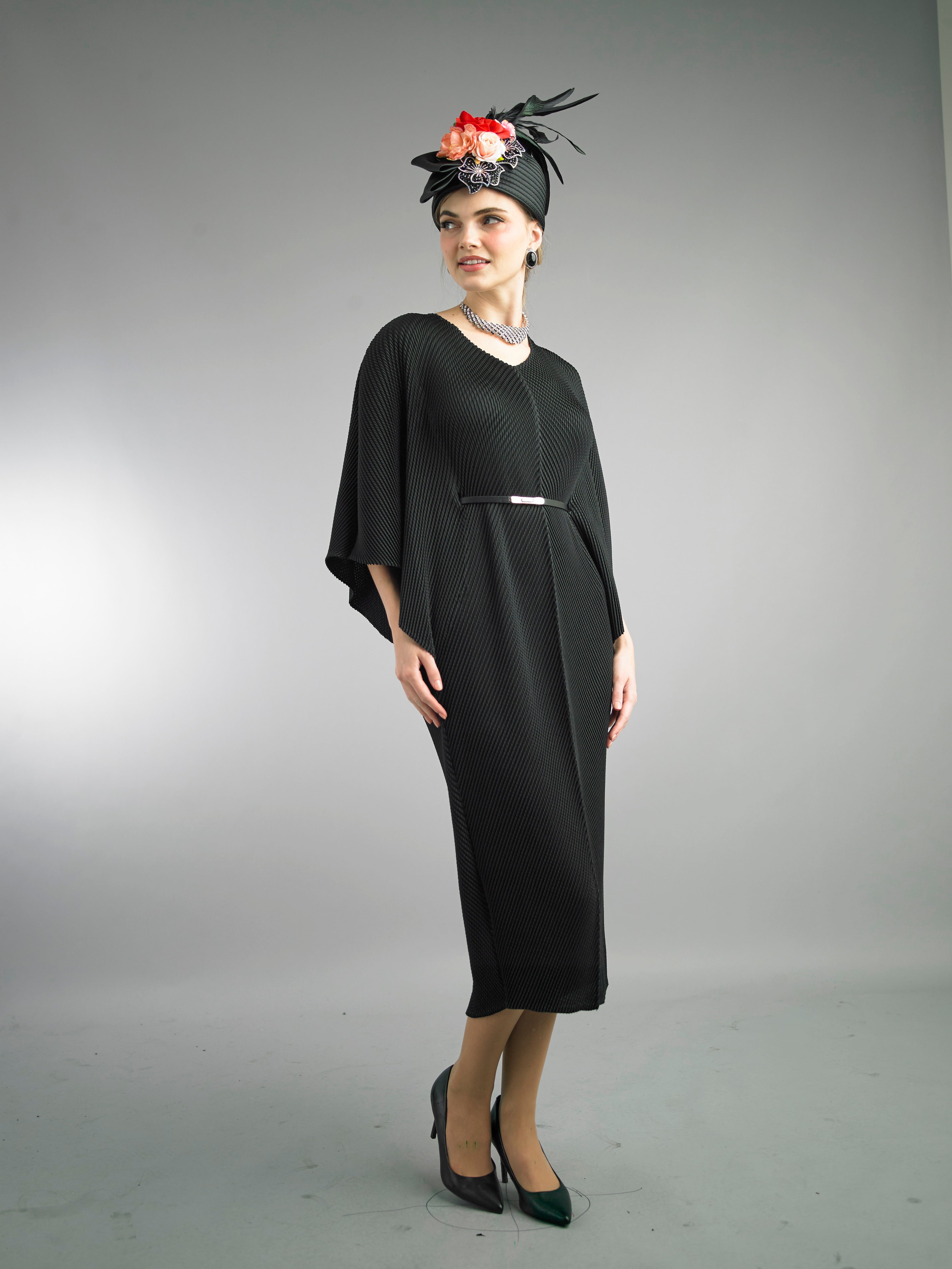 5095 - Short Sleeve Mid-Length Dress