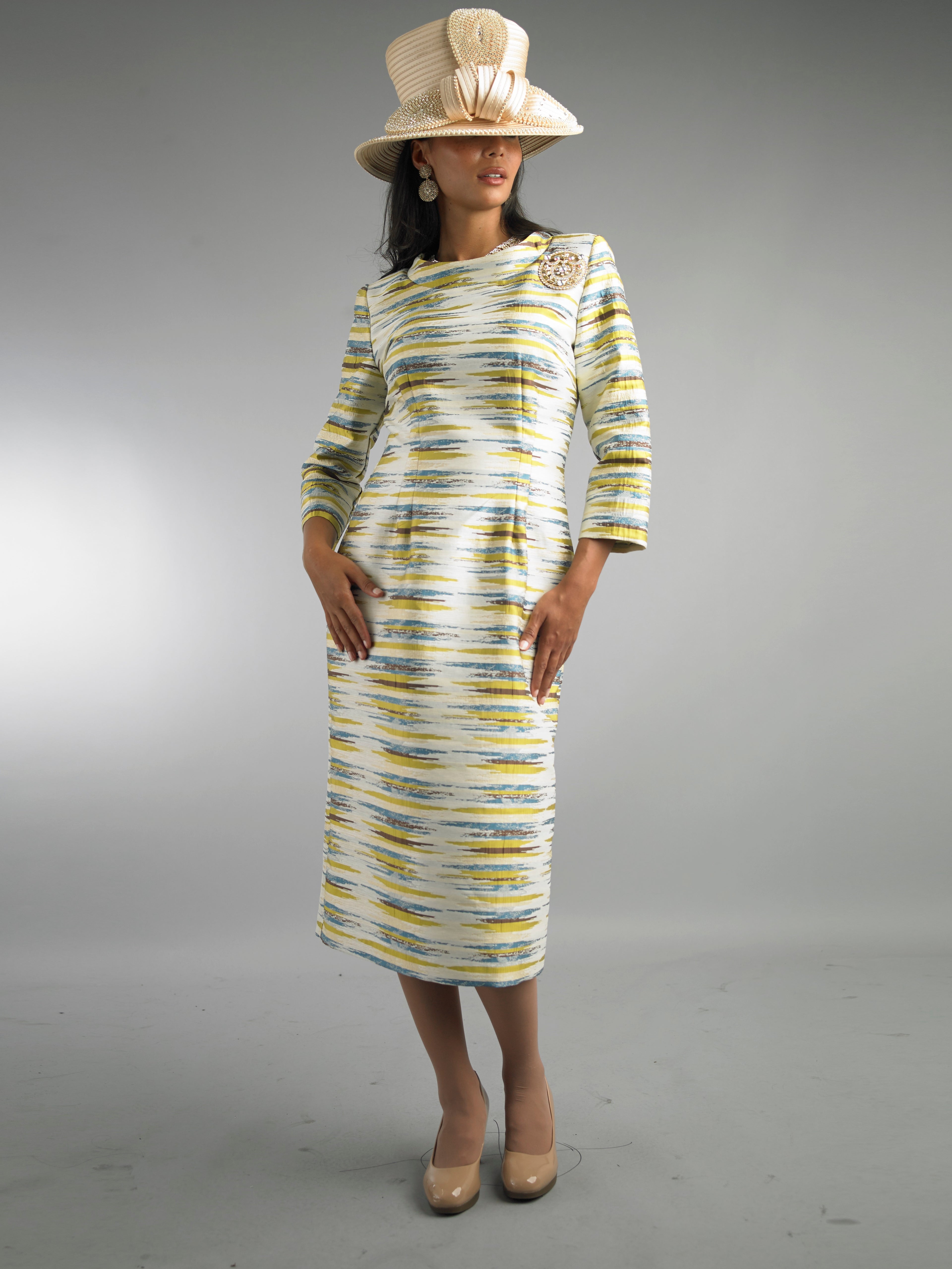 5096 - 2 Piece Long Sleeve Long Length Dress