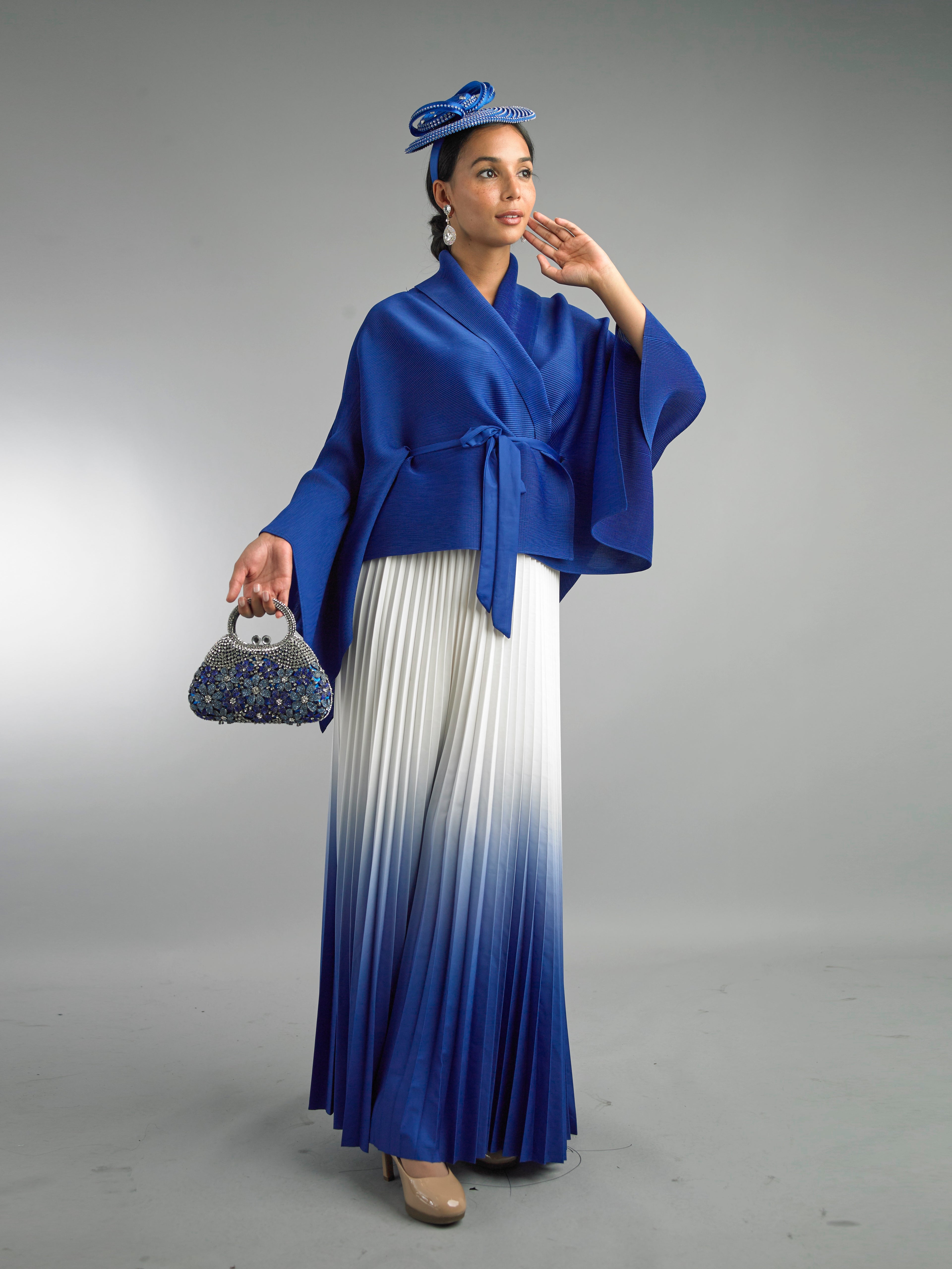5099 - 2 Piece Long Sleeve Long Length Dress