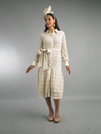 Long Sleeve Mid-Length Dress
