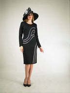 Long Sleeve Mid-Length Dress