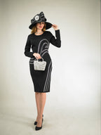 Long Sleeve Mid-Length Dress