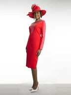 Long Sleeve Mid-Length Dress