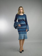 Long Sleeve Mid-Length Dress