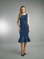 2-Piece Long Sleeve Mid-Length Knit Dress