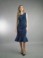 2-Piece Long Sleeve Mid-Length Knit Dress