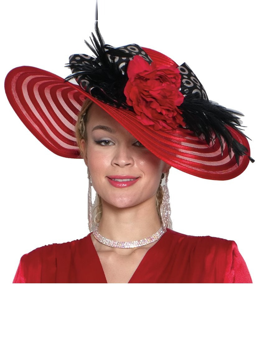 Lily & Taylor wide-brim hat