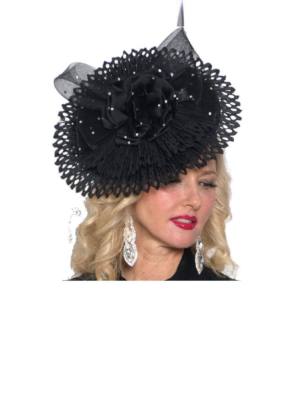 Lily & Taylor wide-brim hat