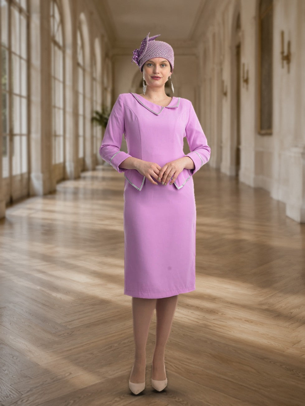 Long Sleeve Mid-Length Dress