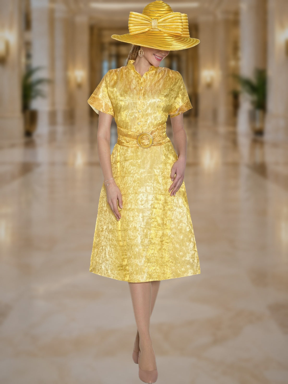 Fine Light Chiffon Sequin Dress