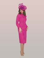 Fine Eyelet Dress w/ Removeable Belt