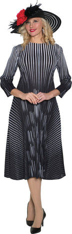 Lily & Taylor Fine Pleated Maxi Dress w/ Removeable Belt
