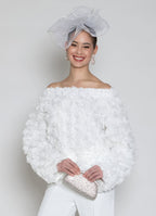 Lily & Taylor 1 -Piece Poly/organza w/ Rosebuds