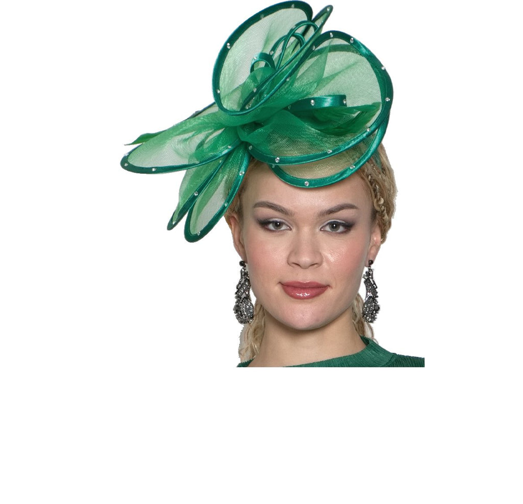 Lily & Taylor H121 wide-brim church hat