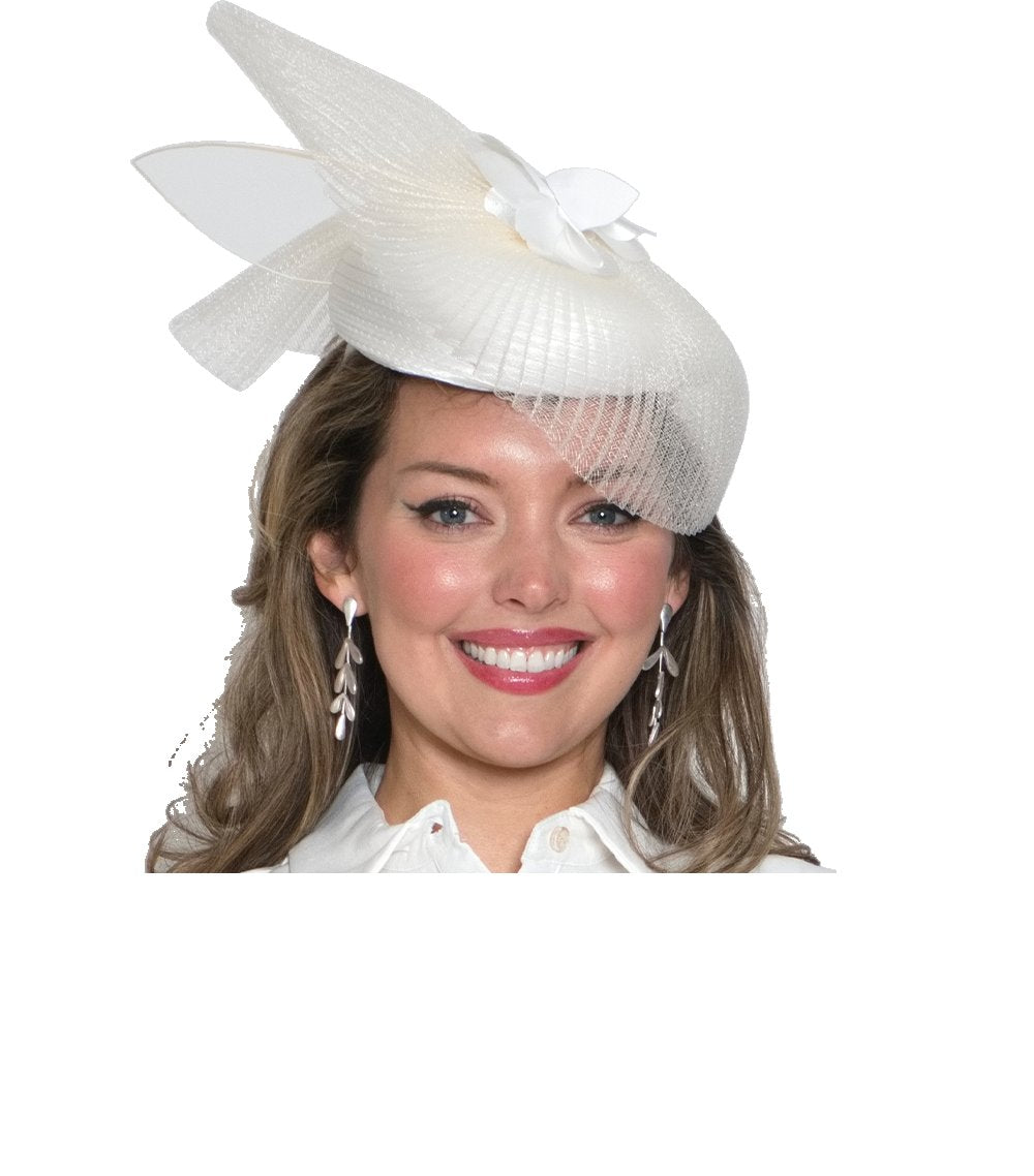 Lily & Taylor H156 wide-brim church hat