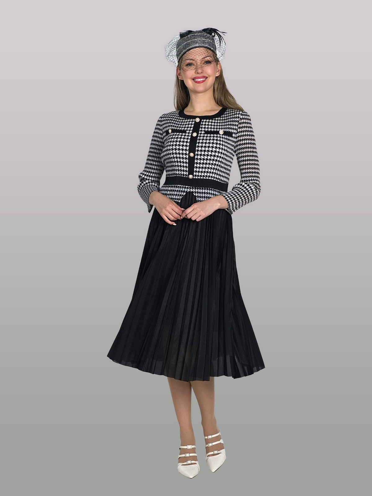 Fine Pleated Maxi Dress