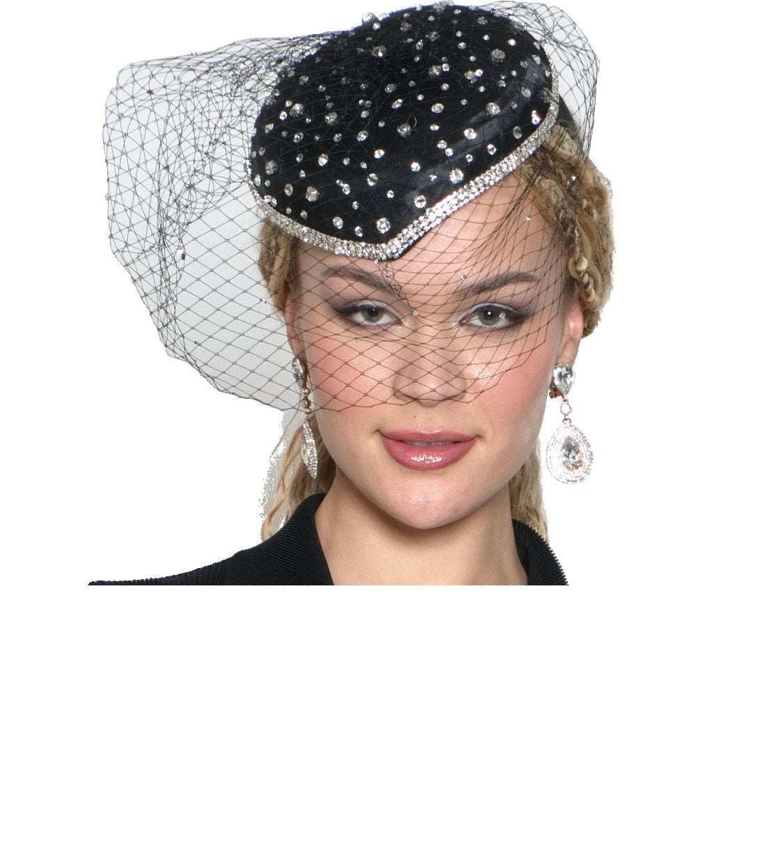 Lily & Taylor H747 wide-brim church hat