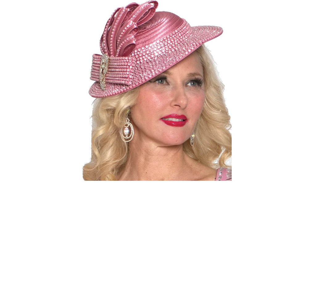 Lily & Taylor H938 wide-brim church hat