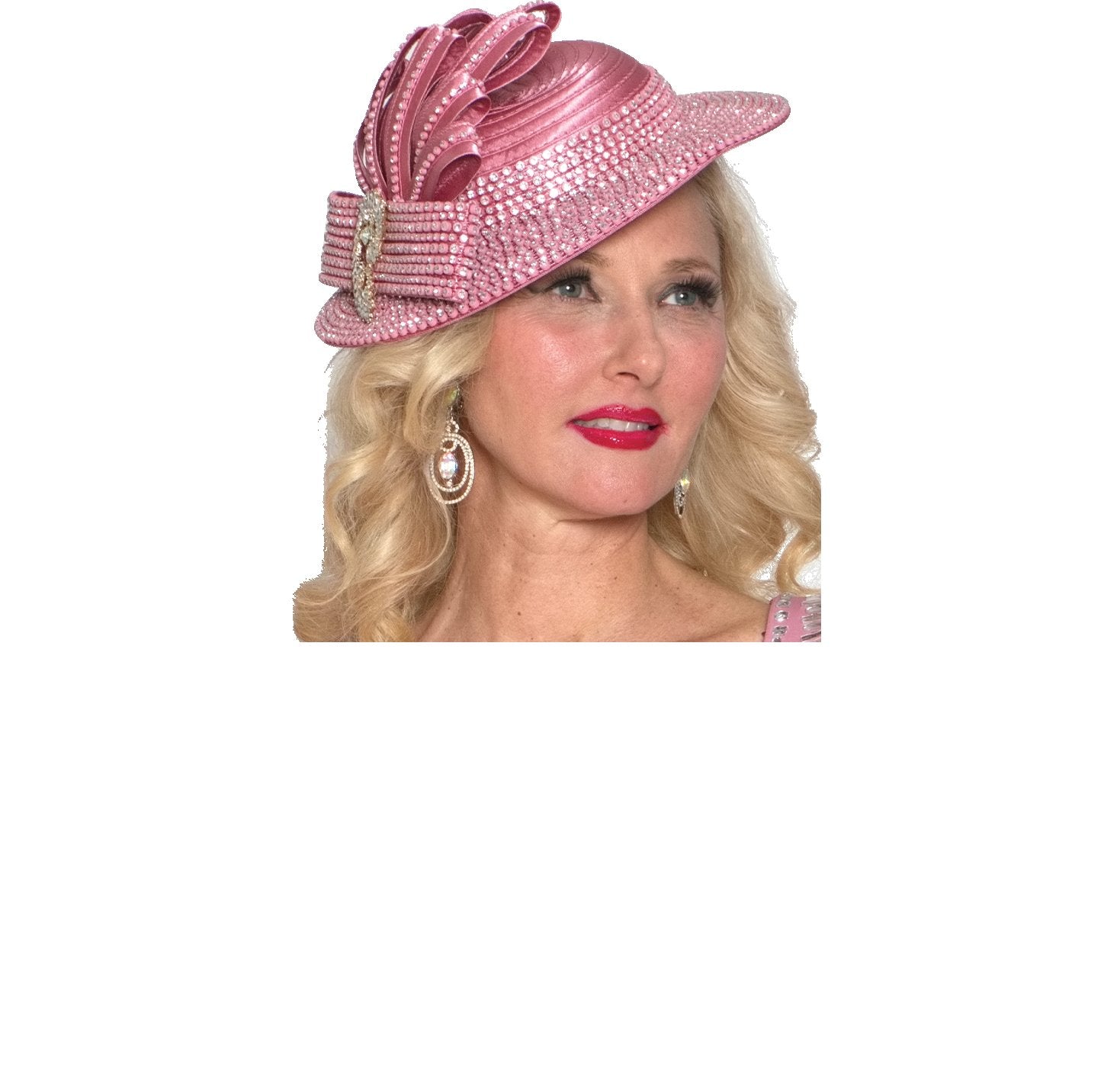 Lily & Taylor H938 wide-brim church hat