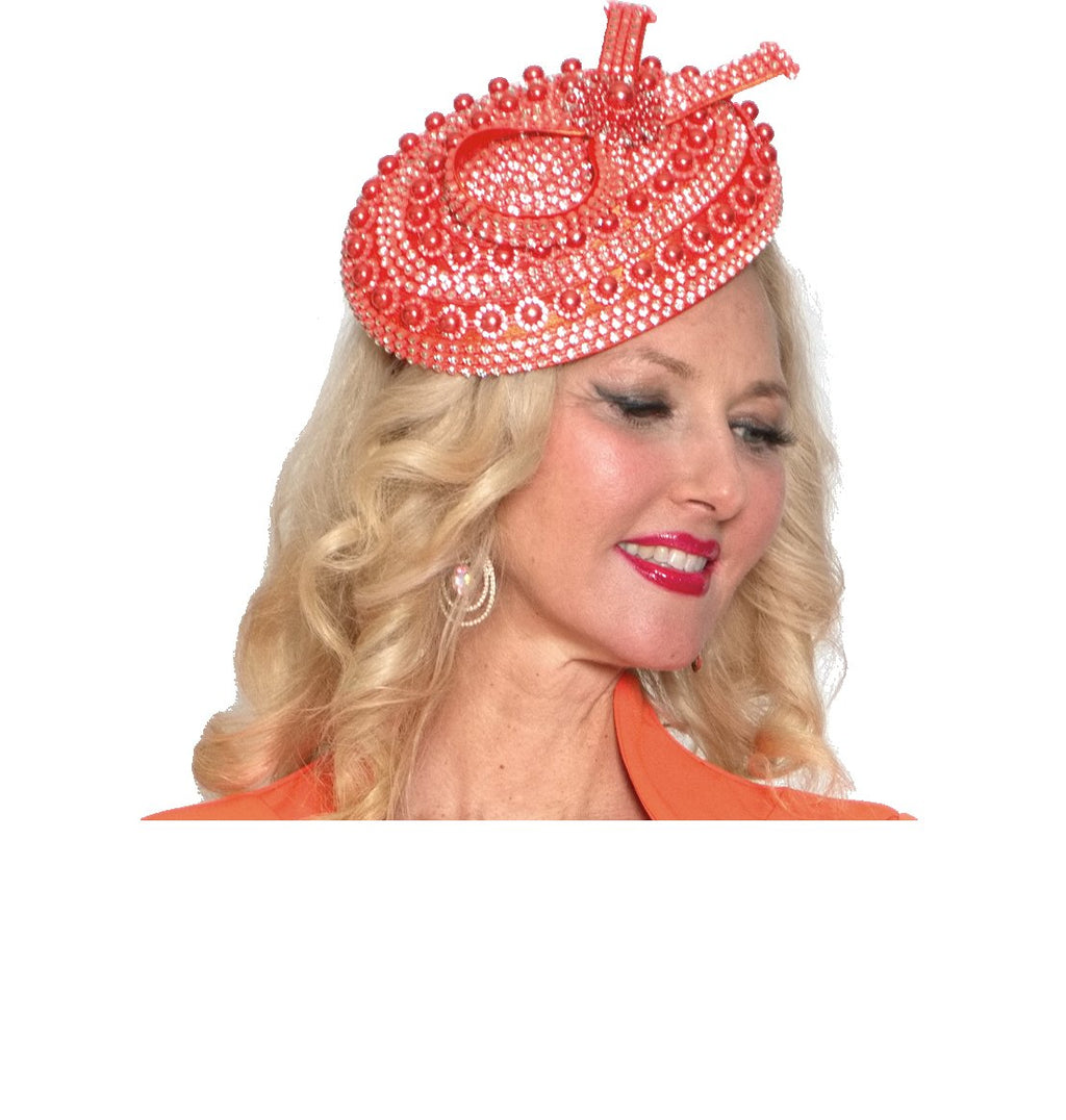 Lily & Taylor H938 wide-brim church hat