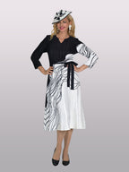 Fine Pleated Maxi Dress w/ Removeable Belt