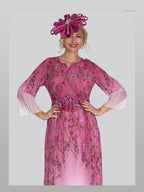 Fine Pleated Dress w/ Removeable Belt